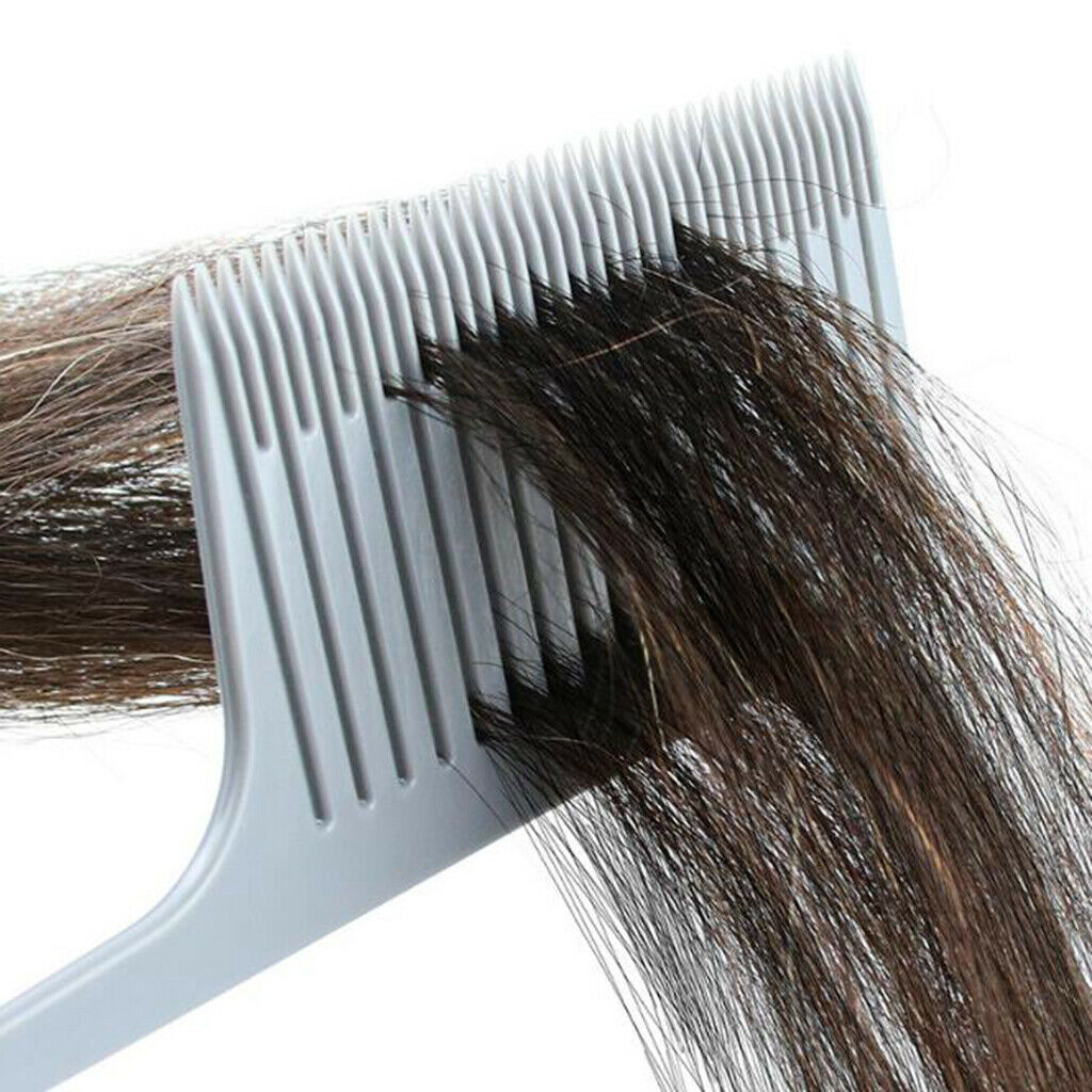 4x Professional Plastic Weave Highlighting Foiling Hair Comb Salon Combs