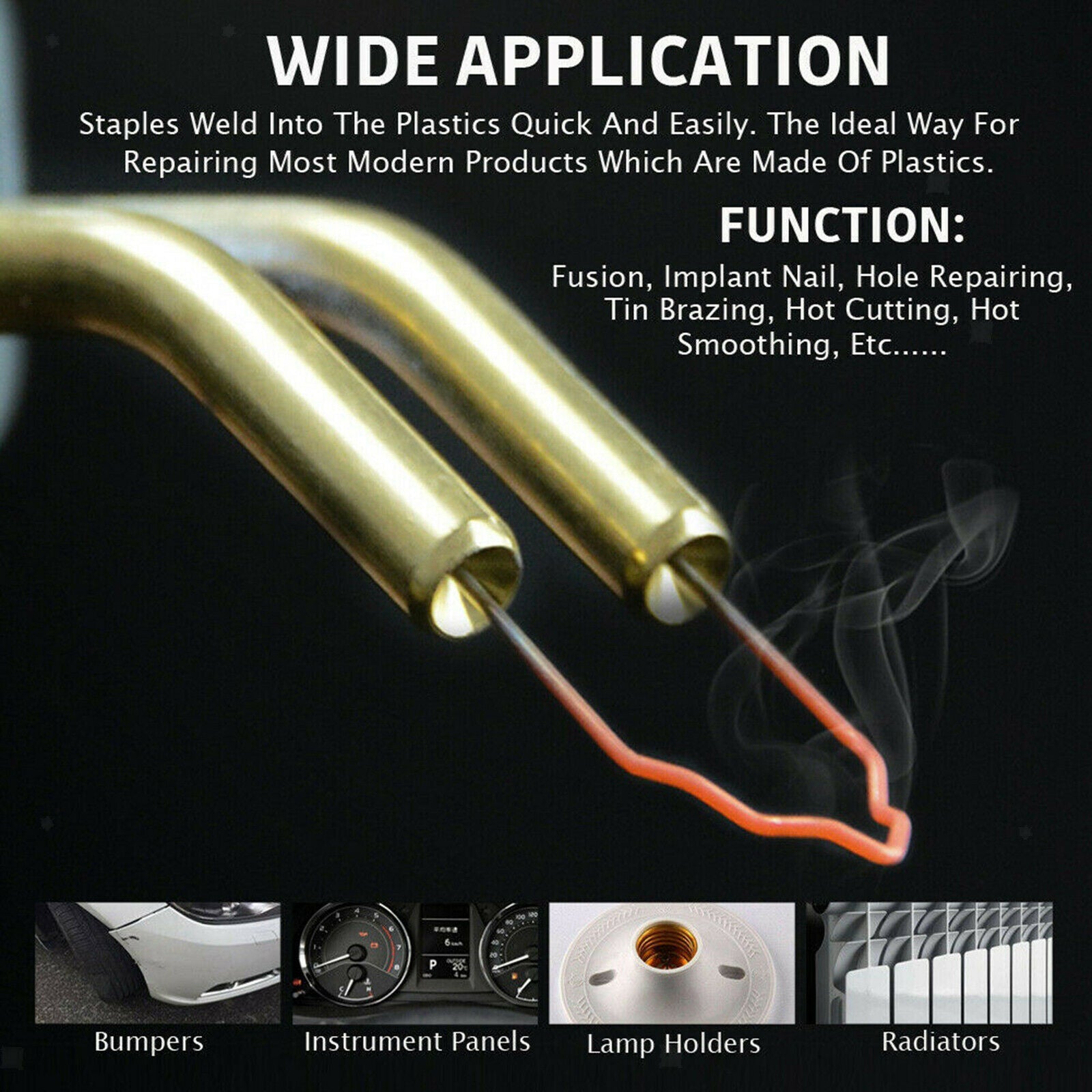 Hot Stapler Plastic Welding Machine Car Bumper Repair Kit Welding Machine
