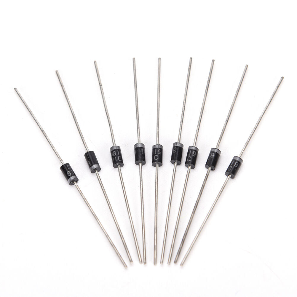 100Pcs 1N5819 5819 1A 40V SCHOTTKY DIODE A Re