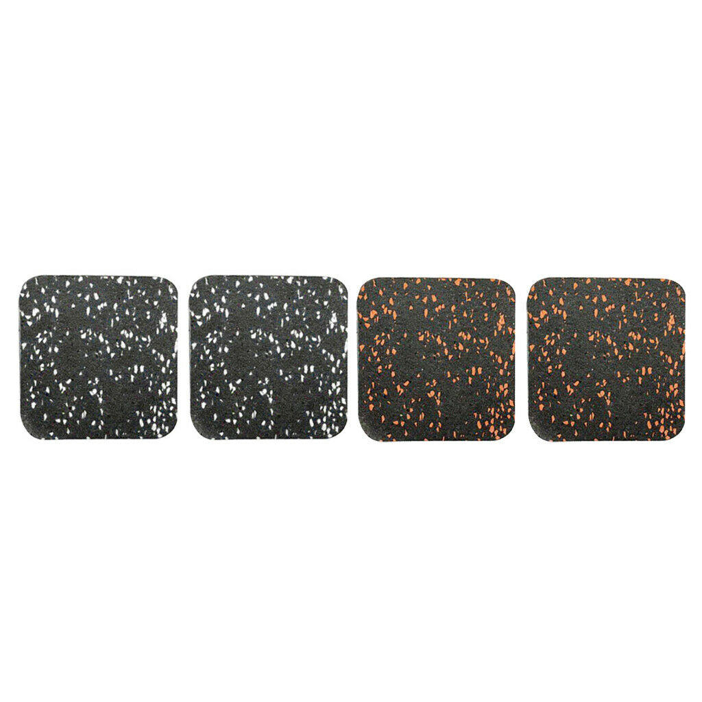 4x Treadmill Sound Insulation Mat Non-Slip Rubber Office Gym Fitness Cushion