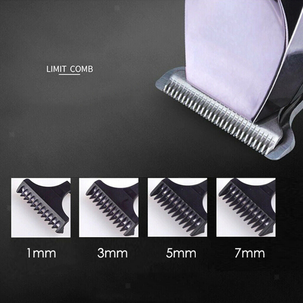 Men's Electric Clippers, Cordless Rechargeable Electric Clippers Set, Haircut