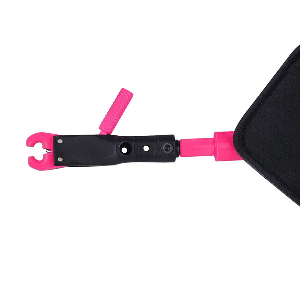 Archery Release Aid Buckle Adjutable Rotary for Archery Compound Bow Pink