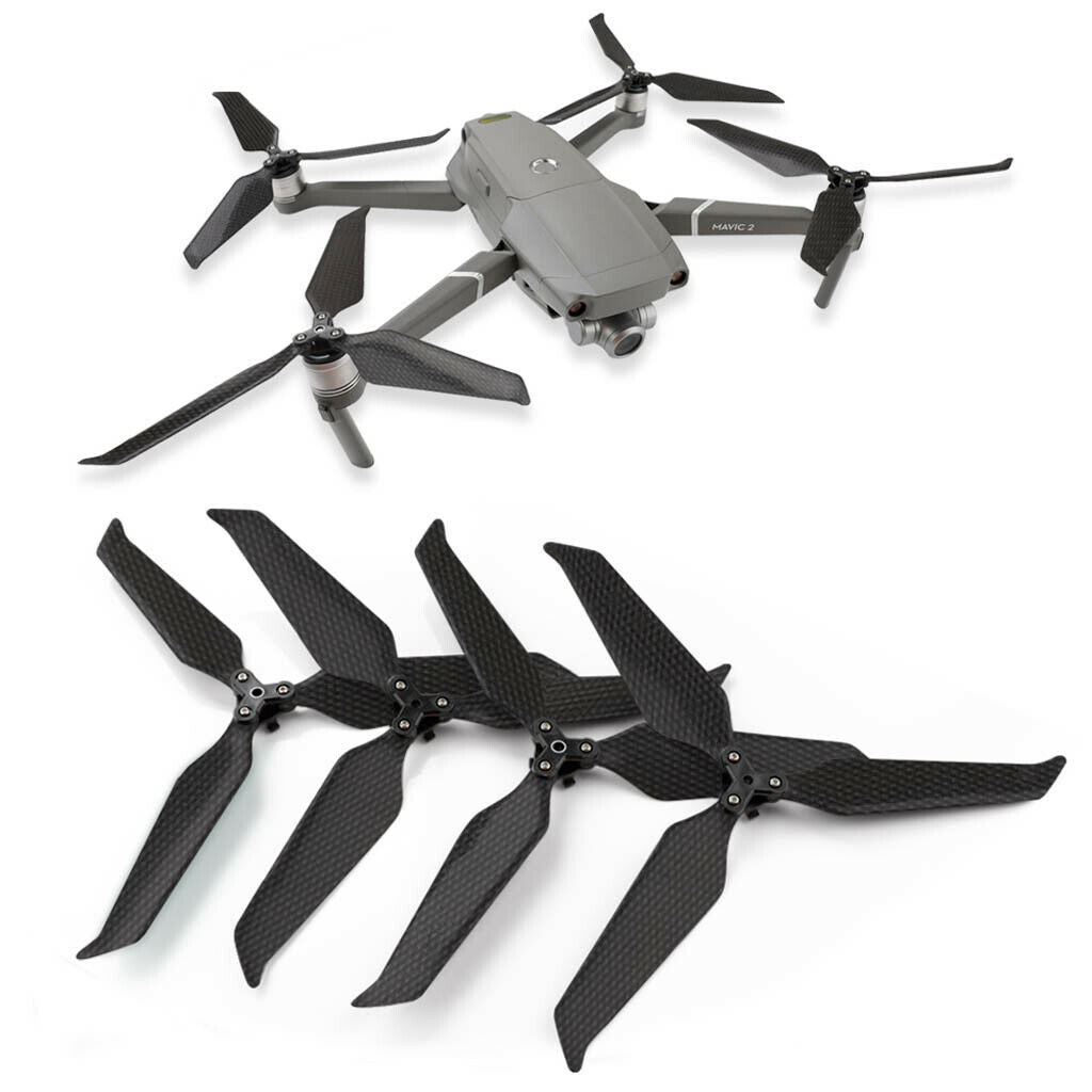 Carbon Fiber 8743 3-Leaf Propeller Prop Replacement for DJI Mavic 2 PRO/ZOOM