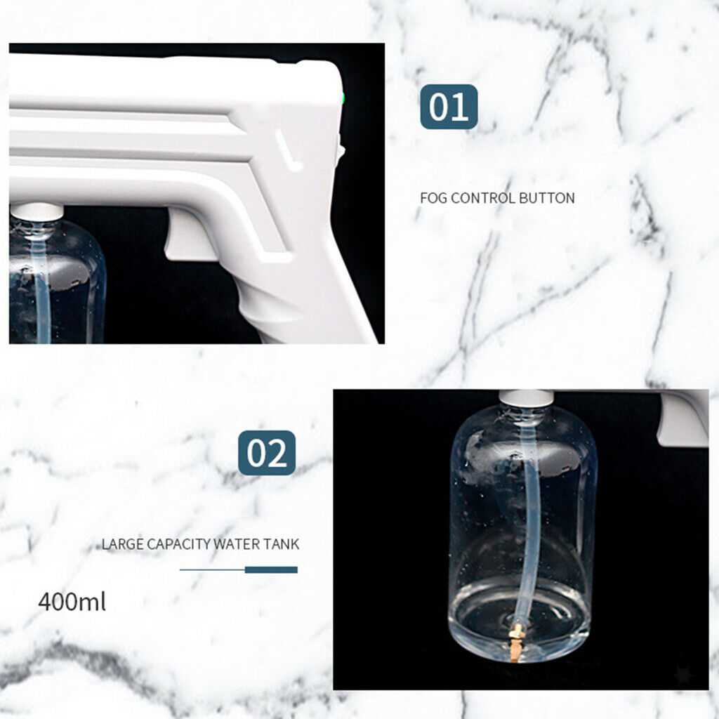 Wireless Nano Atomization Fogger Machine Steam Disinfection Gun for Travel