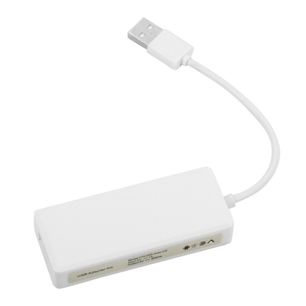 USB Dongle Adapter Carplay Navigation to Car Screen for Android for IOSWhite new
