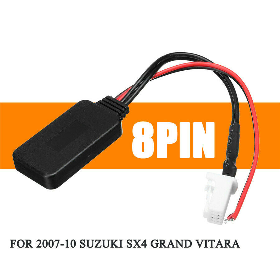 Stereo Audio Player Bluetooth AUX Adapter for Suzuki SX4 Grand Vitara 2007-2010