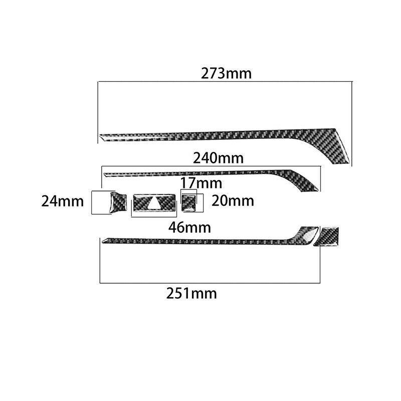 for Mazda MX-5 Miata Roadster 2016+ MX5 ND Carbon Fiber Center Dashboard AirV2X9
