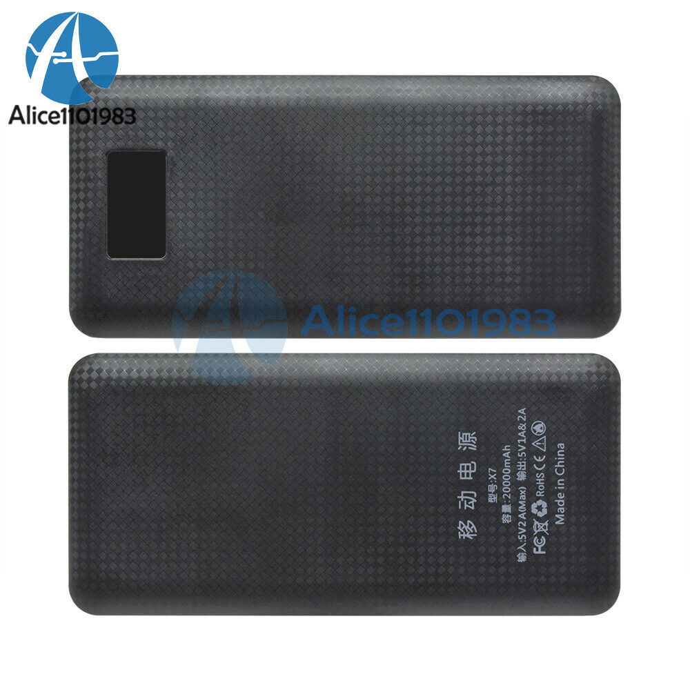 3 USB Port Power Bank 7S 7 18650 DIY Case Kit Battery Charger Box 5V 2.1A DIY