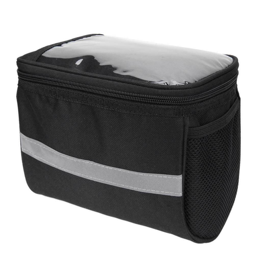 Touch Screen MTB Road Bike Bicycle Front Tube Handlebar Bag Phone Pouch @