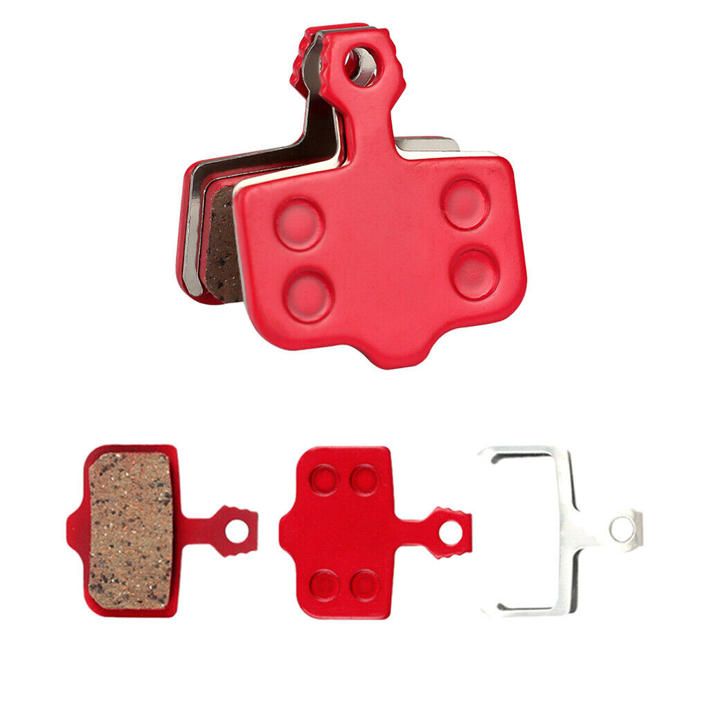 4PCs Disc Brake Pads Fit for Avid  E1-E9 X0 XX DB1/DB3/DB5   (Red)