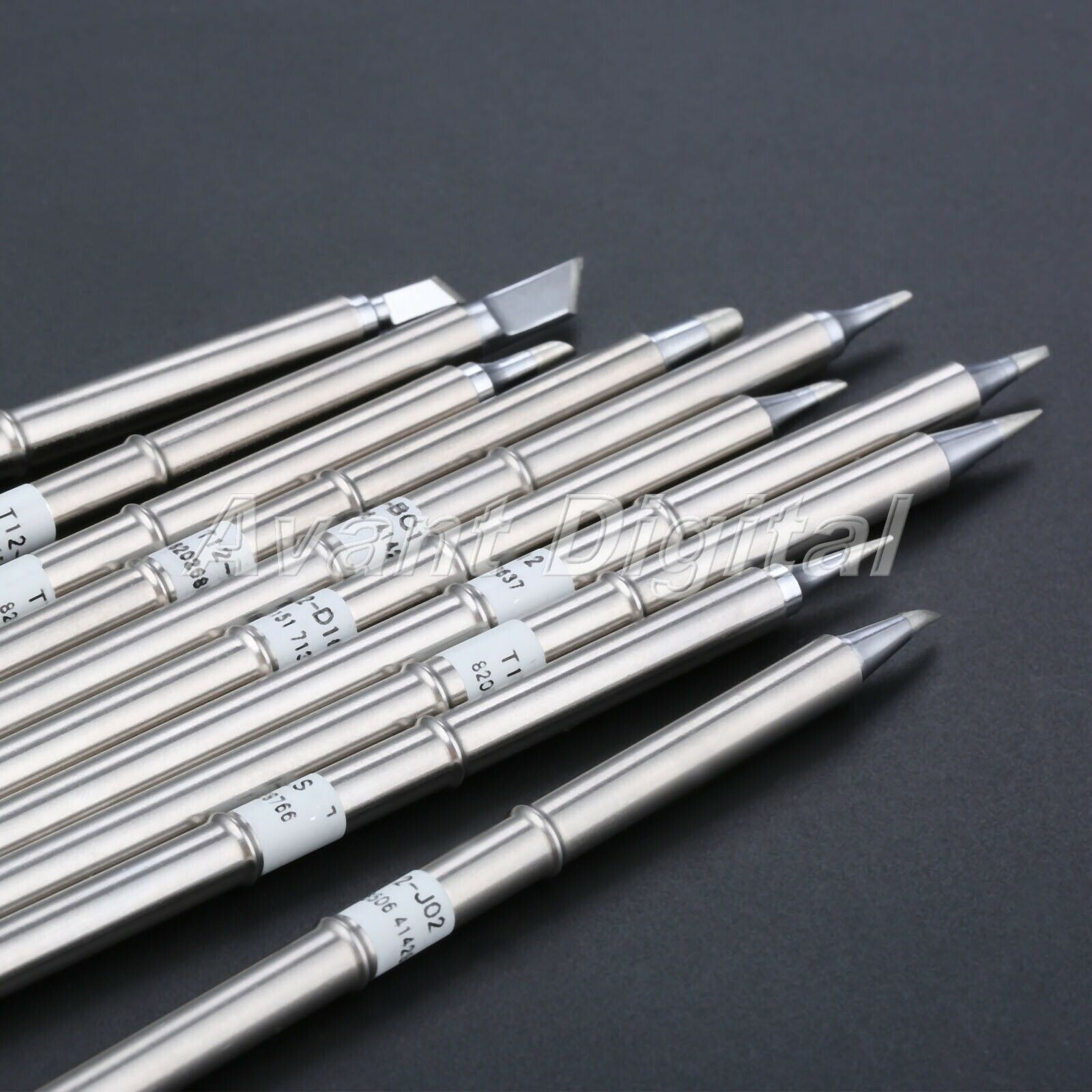 10pcs T12 Series Soldering Solder Iron Tips Welding Tool Replacement for Hakko