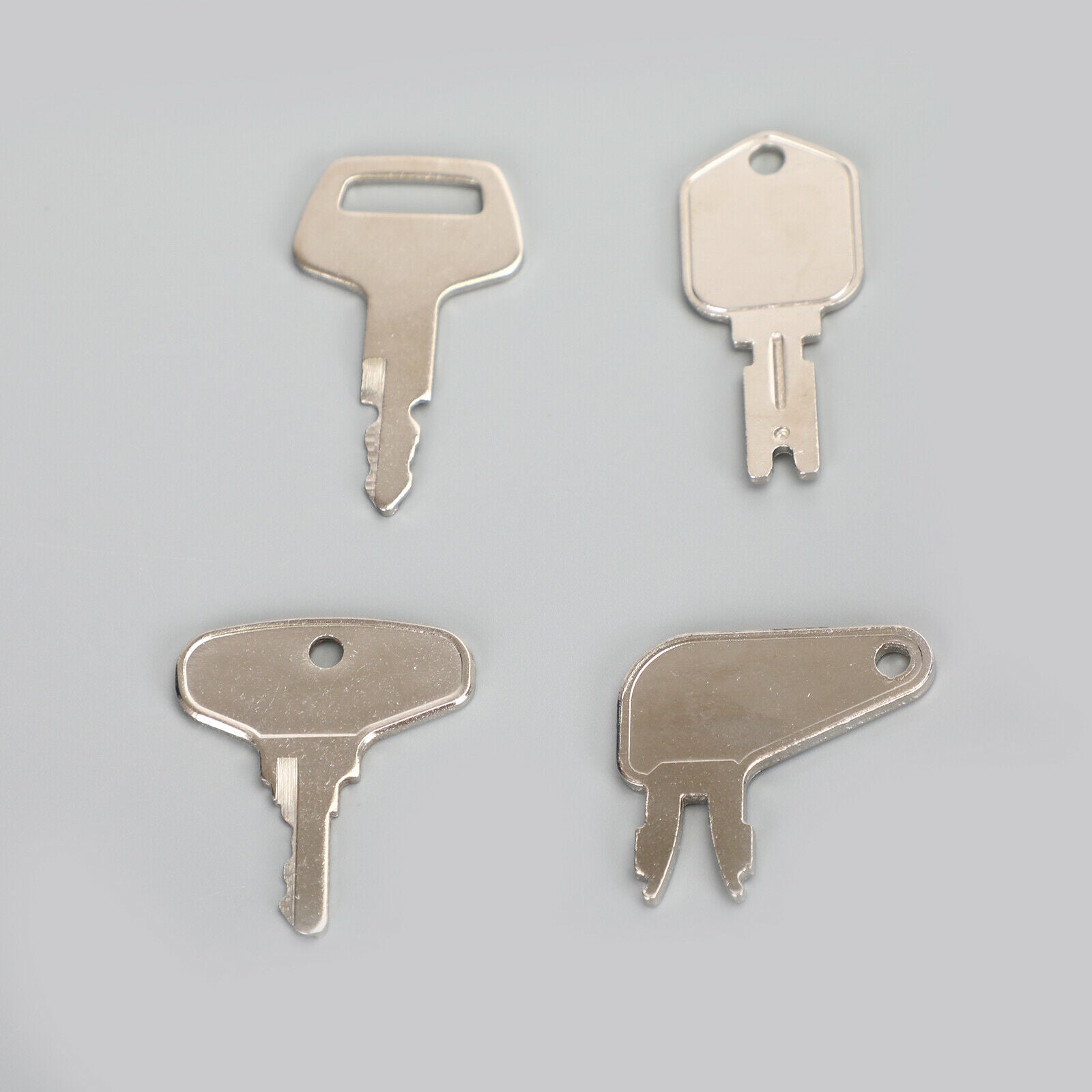 16 Ignition Key Heavy Construction Equipment Set Case Cat Komatsu JD JCB