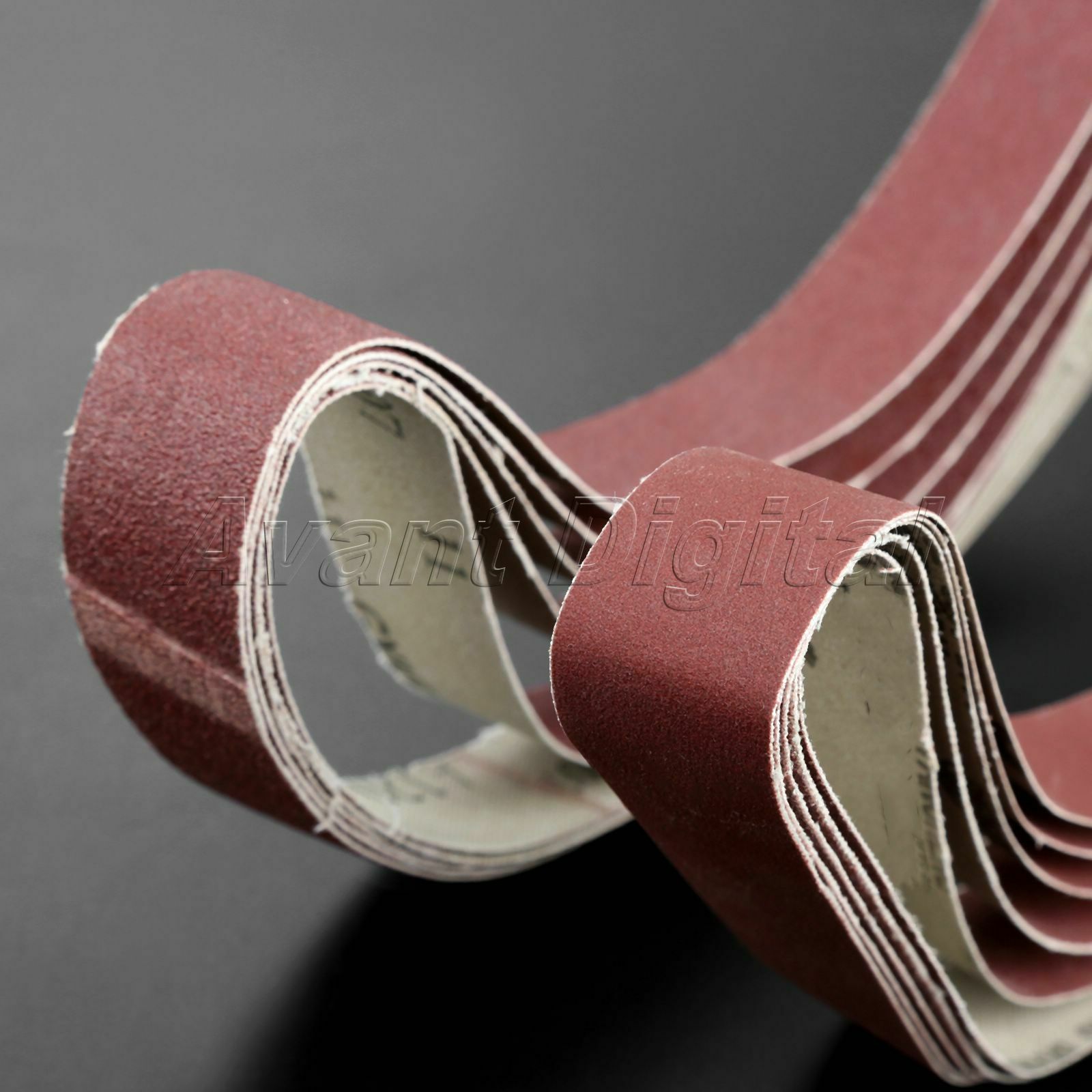 760mm*25mm Sander Sanding Paper Polishing Abrasive Belts Tool 600# Grit 5pcs
