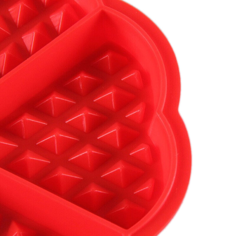 1Pcs Silicone Mini Round Waffles Pan Cake Baking Mould Mold Waffle Tray b.l8