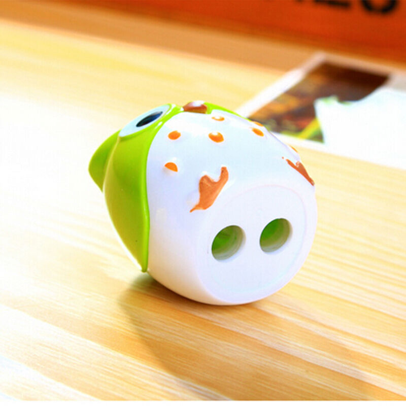 Funny Lovely Attractive Owl Bird Pencil Sharpener School Stationary Rando.l8