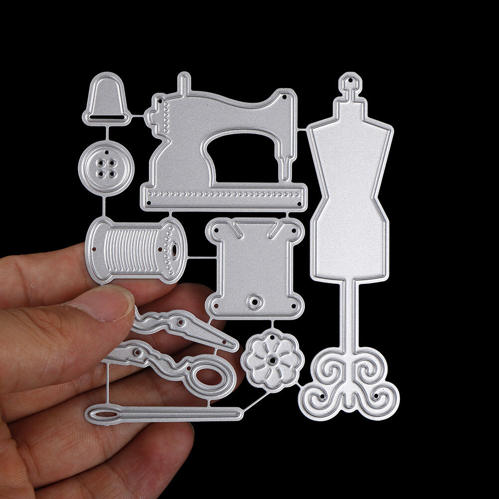 Sewing set Design Metal Cutting Die For DIY Scrapbooking Album Paper Cards B Lt