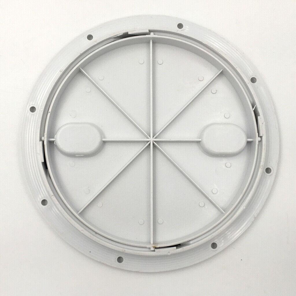 10.49" Access Hatch Round Inspection Hatch Cover for Boat & RV Marine White