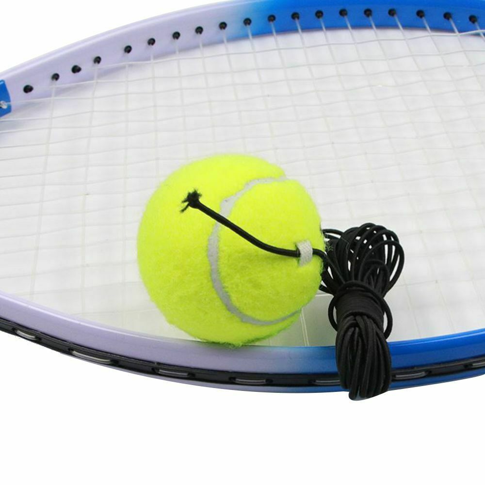 Professional Indoor Trainer Practice Rebound Tennis Training Ball Elastic Rope