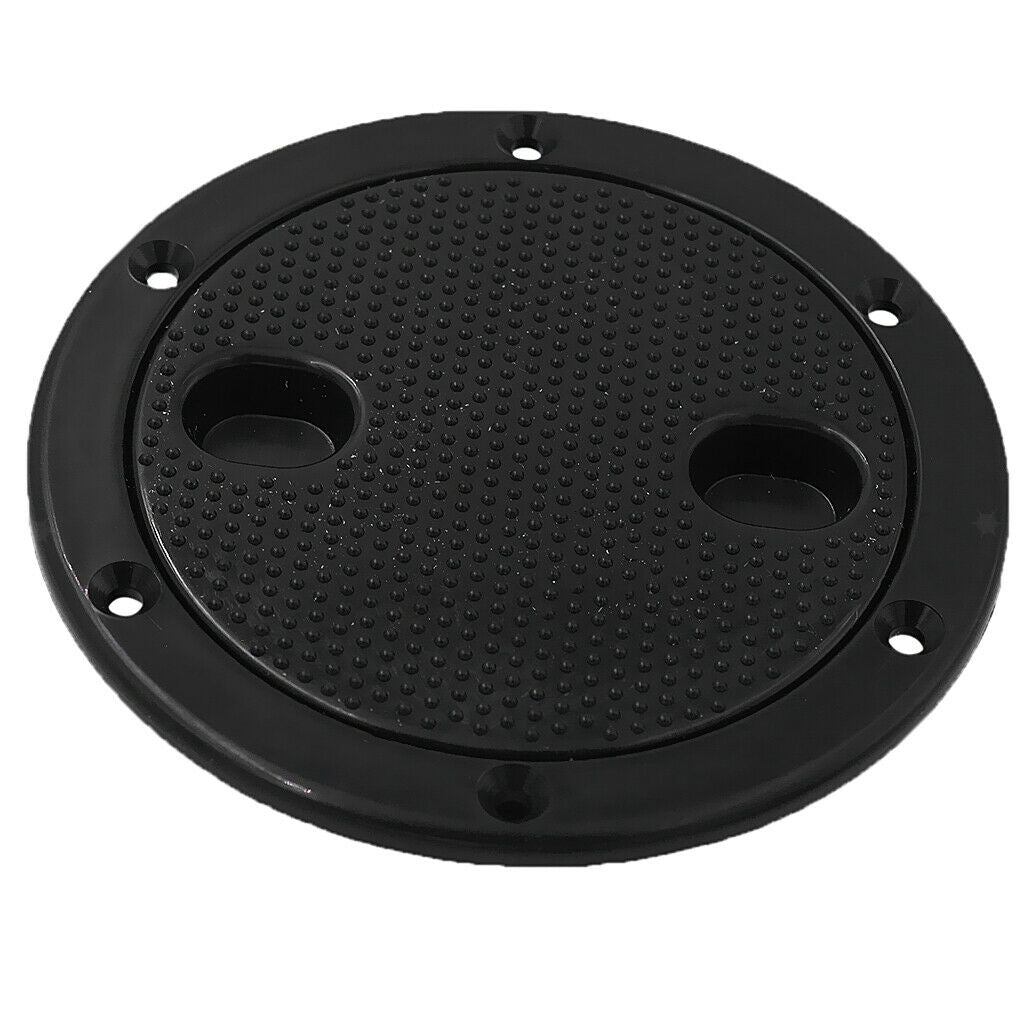 Round Plastic Boat RV Deck Plate Access Hatch Cover Deck Cabin Hardware