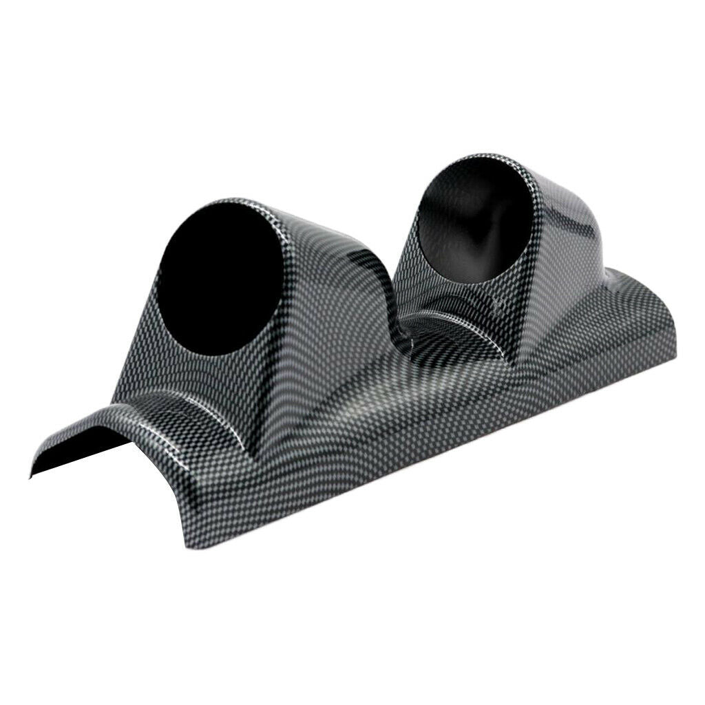 High quality 52mm DualHole Pod Gauge meter bracket holder PJ 3598 carbon fiber