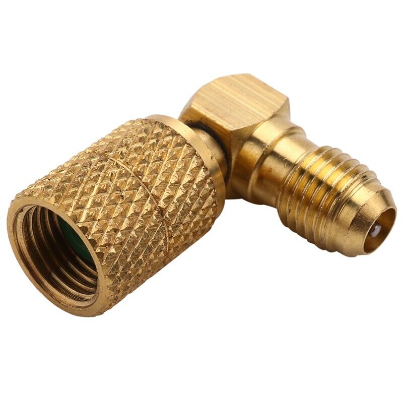 M1/4 Sae-F 5/16 Refrigeration Adapter Connector Adaptor for R410A Gauges Hose S4