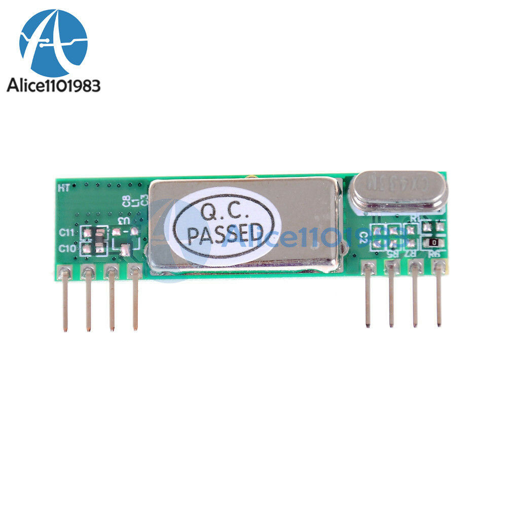 2PCS RXB6 433Mhz Superheterodyne Wireless Receiver Module for Arduino/ARM/AVR