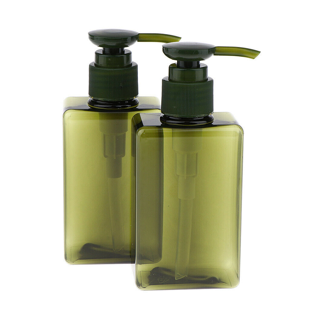4x 150ml PET Empty Press Pump Bottle Containers for Foundation Emulsion