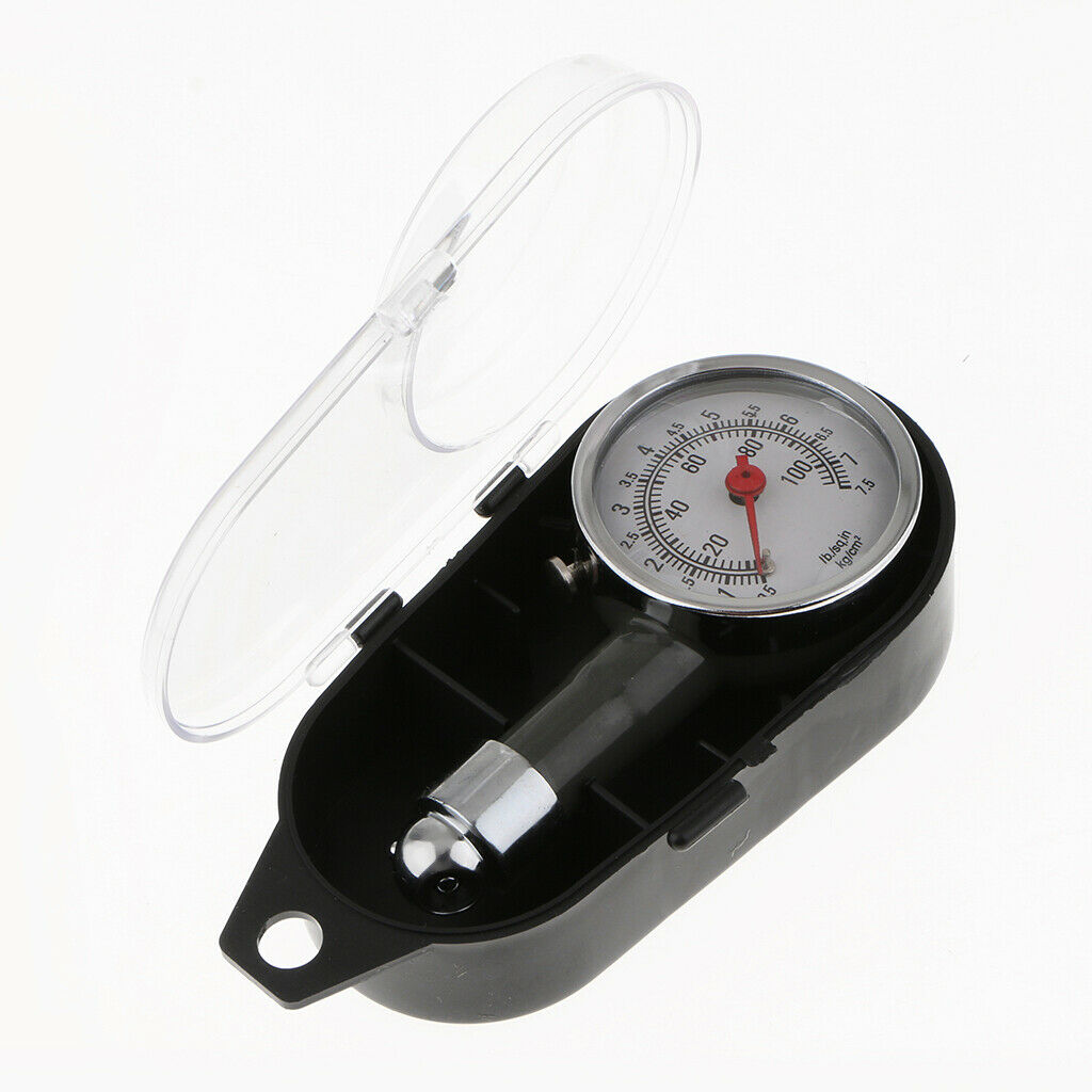 Auto Car Bike Truck Tire Air Pressure Gauge Dial Tyre Meter Tester 0-100PSI