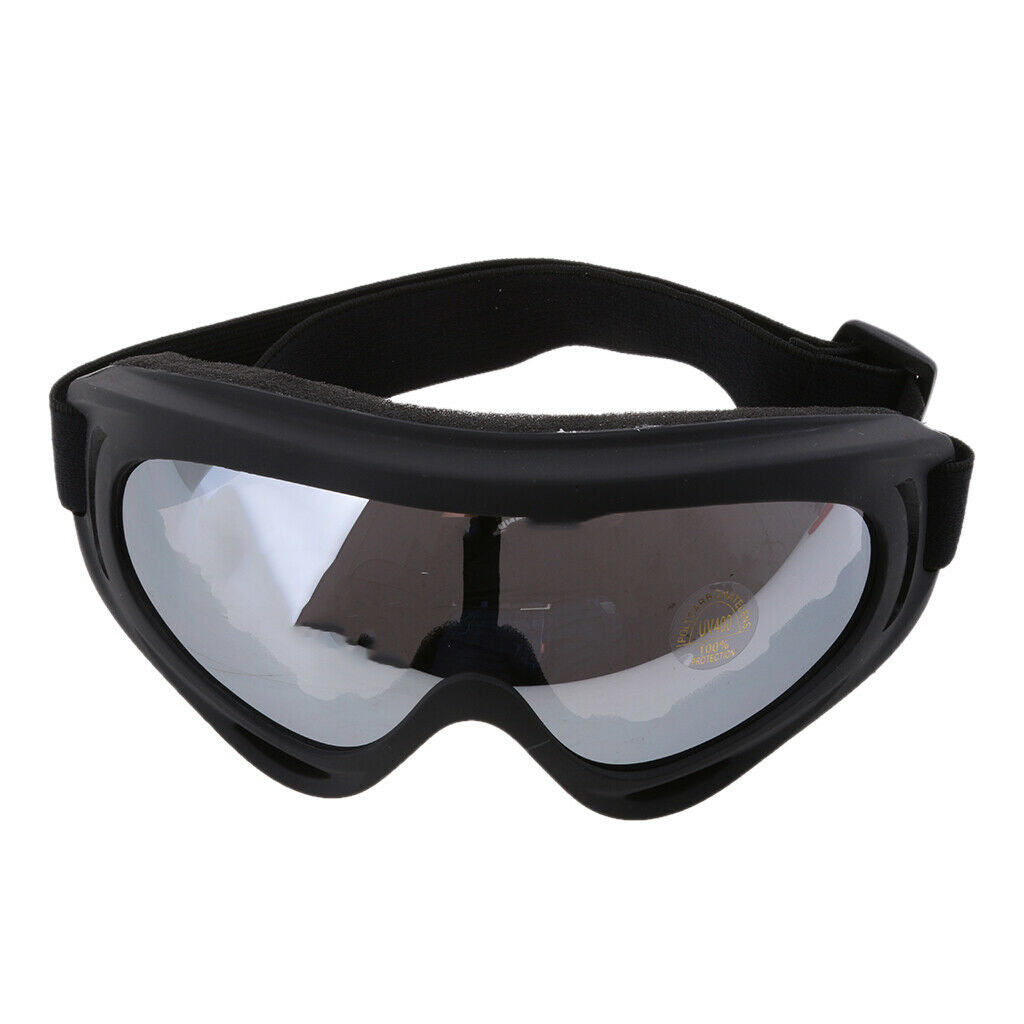 Sports Racing Goggle Eyewear with Lucency Lens Fits Motorcycle ATV Dirt Bike
