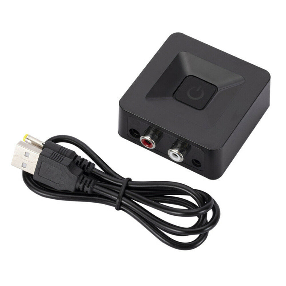 Digital to Analog Audio Converter Wireless Audio Adapter w/Aux Output for Music