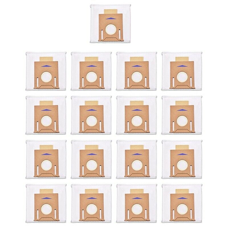17 Pack T8 Vacuum Dust Bags for Ecovacs Deebot Ozmo T8 & T8 AIVI Robot VacuuC7C6