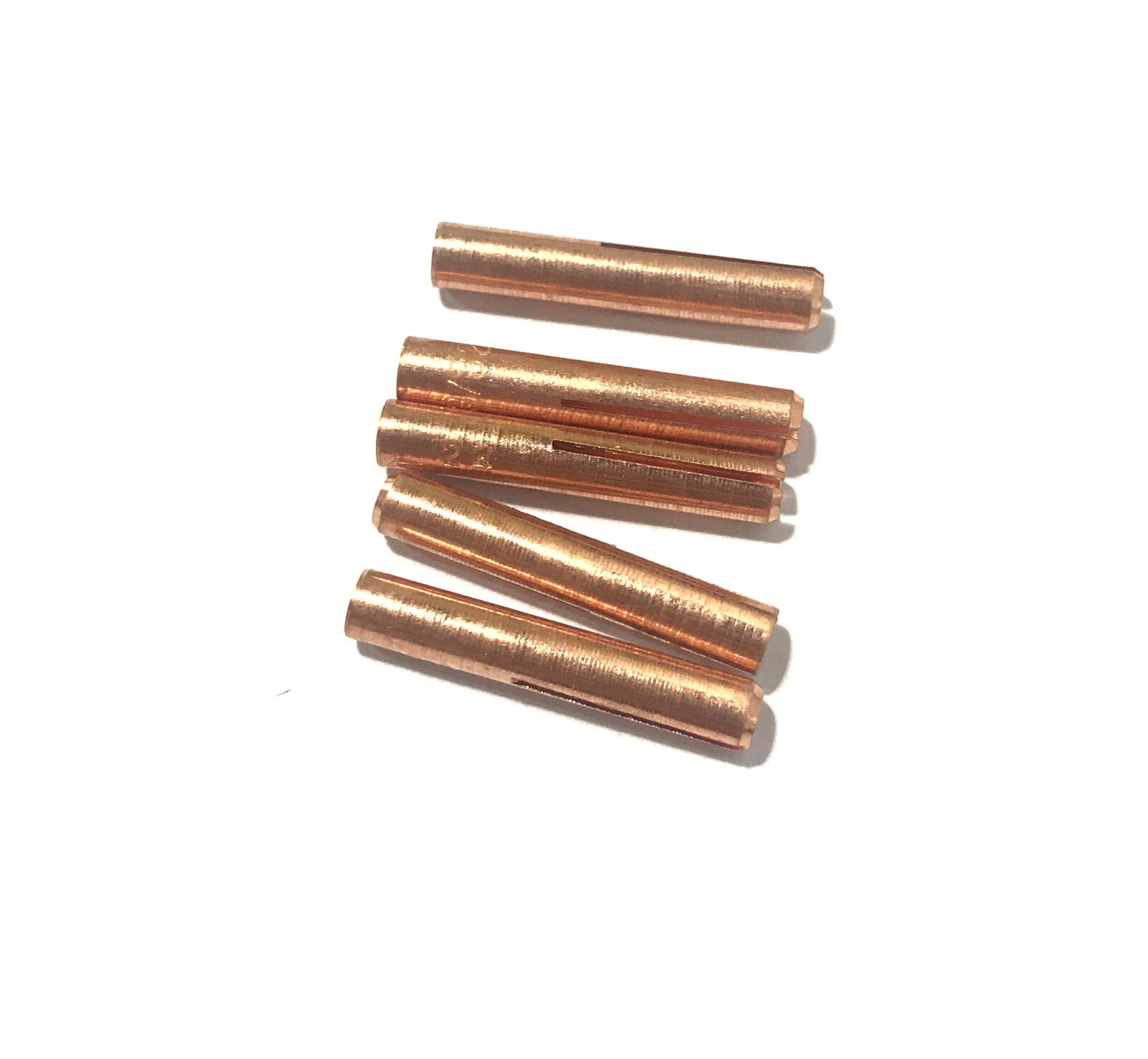 5pcs 24GLCB332 3/32 (2.4mm) Collet Fit Gas Lens TIG Welding Torch WP-24 180Amp
