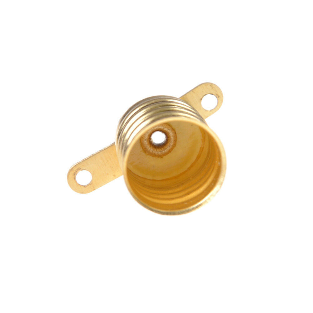 5pcs/set E10 Straight Copper Light Bulb Screw Base PCB Socket Lamp Holde.l8