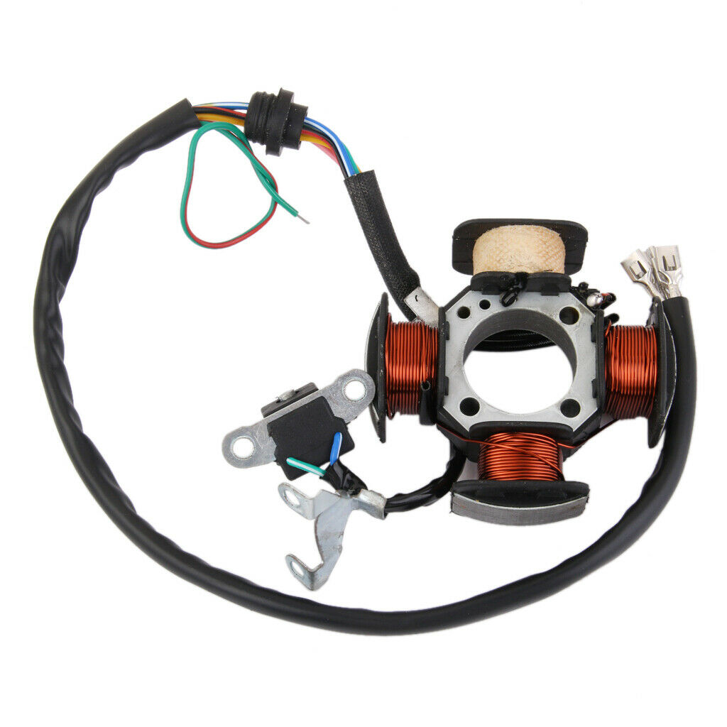 Motorcycle Motorbike Copper Wire 4 Pole Magneto Stator Coil For CG125 Series