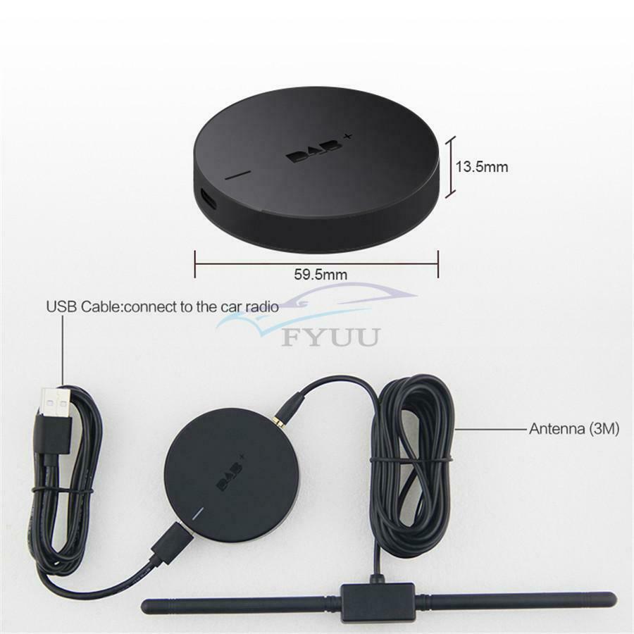 Car DAB + Digital Audio Broadcast Receiver 174-240MHz For Android Navigation