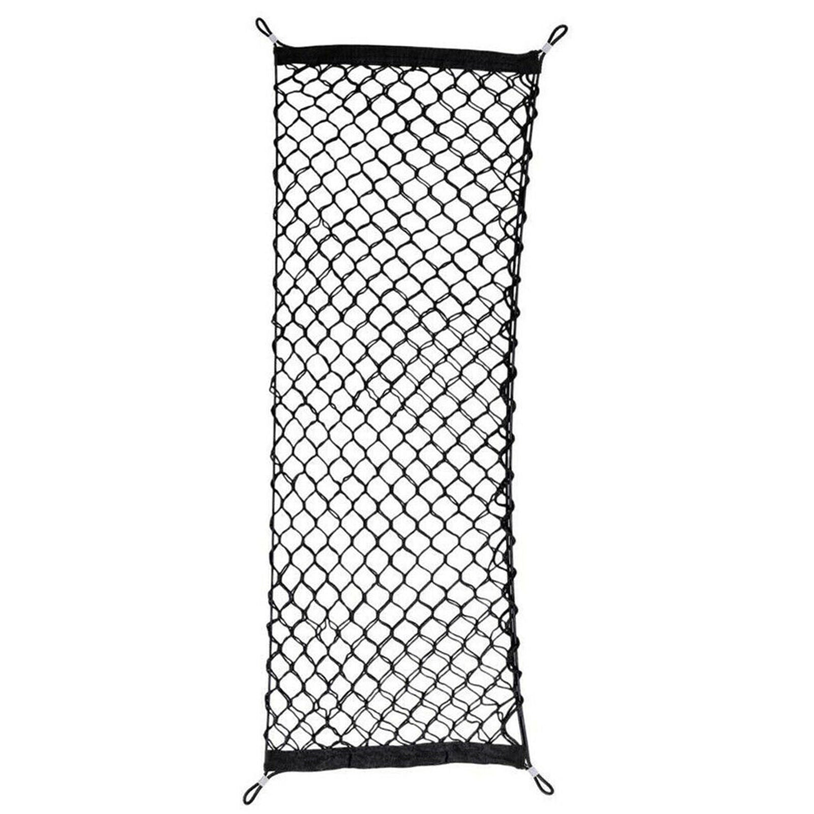 1x Car Interior Trunk Rear Cargo Organizer Storage Net Elastic Accessories Nylon