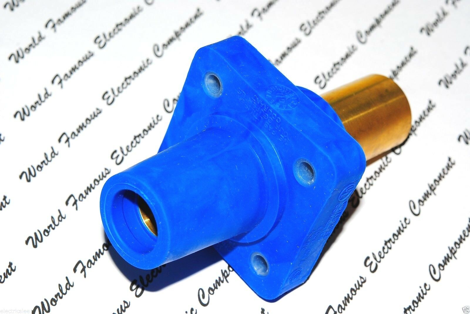 1pcs-COOPER E1016-1731 Camlok J Power Female Receptacle 400A 600V - BLUE