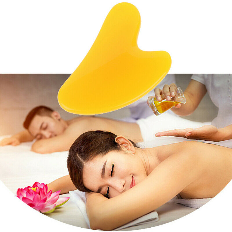 1Pc Gua Sha Scraping Massage Tool Body Massager Board SPA Acupuncture Scra JD