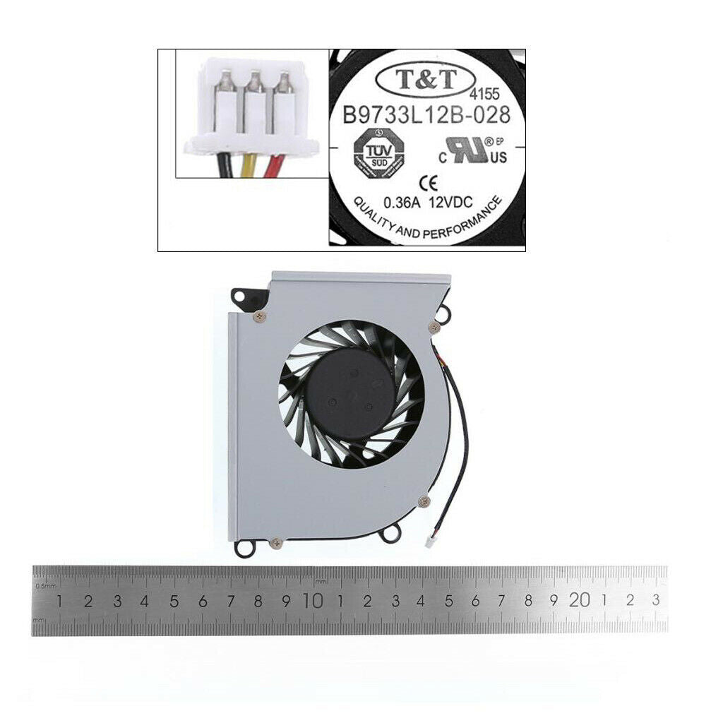 Metal cpu cooling fan for MSI 16F1 16F3 1762 GX60 GX660 GT680 GT60 GT70