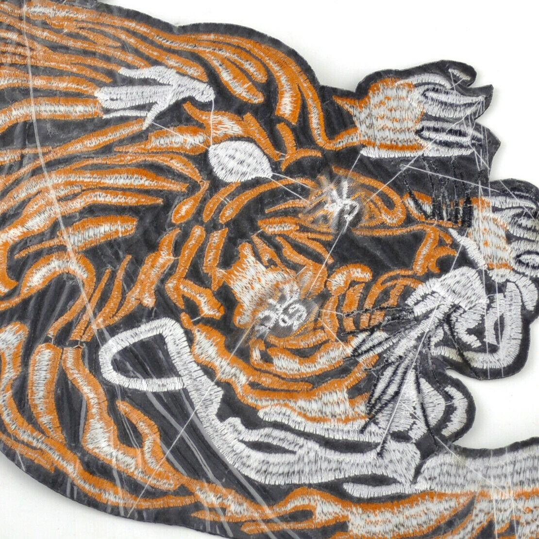 Embroidered Tiger Applique Sew Iron on Cloth Patch Badge For Jacket Jeans An