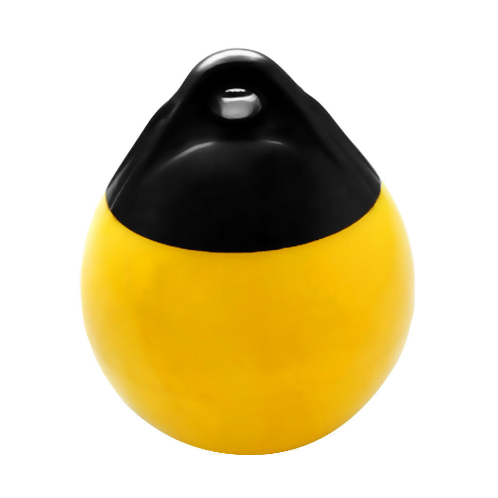 Durable Inflatable Boat Fender 9.8" x 11.8" Yellow Heavy Duty Marine Bumpers