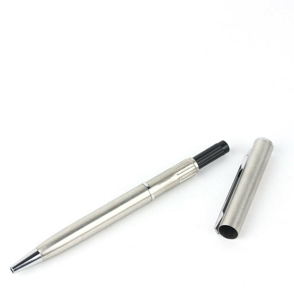 Stainless Steel Pen Ball Point Office Ballpoint Writing Student Stationery CHI