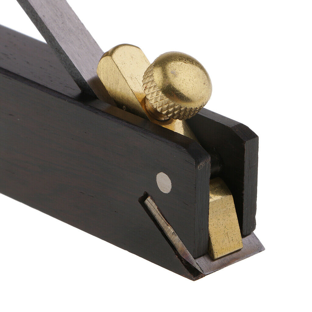 Wooden Shoulder Plane HSS Bullnose  Plane for Woodworking Craft DIY
