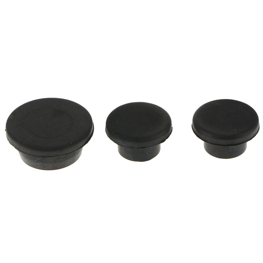 2X Tailgate Plug Tramp Stamp Spare Tire Carrier Delete for Jeep JK Wrangler