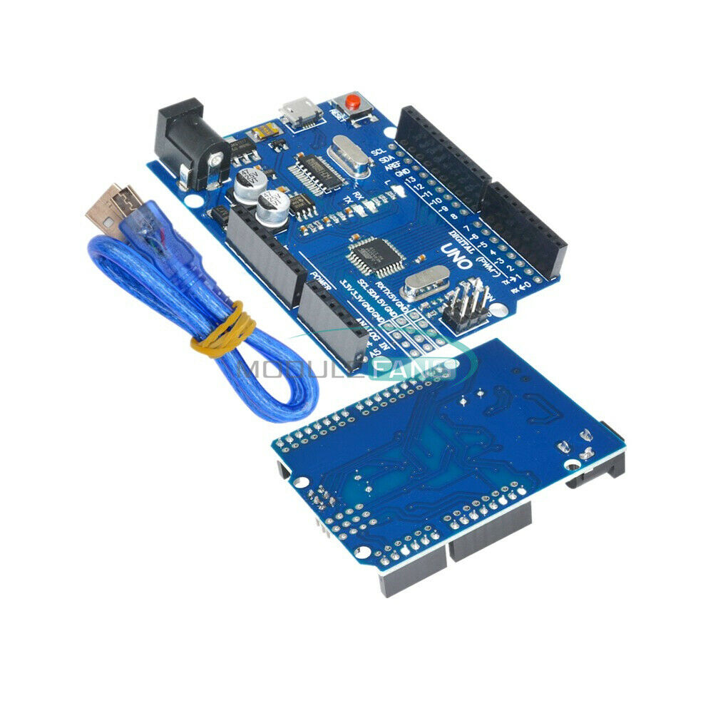 Latest Version UNO R3 ATMEGA328P-16AU CH340G With Micro USB Cable