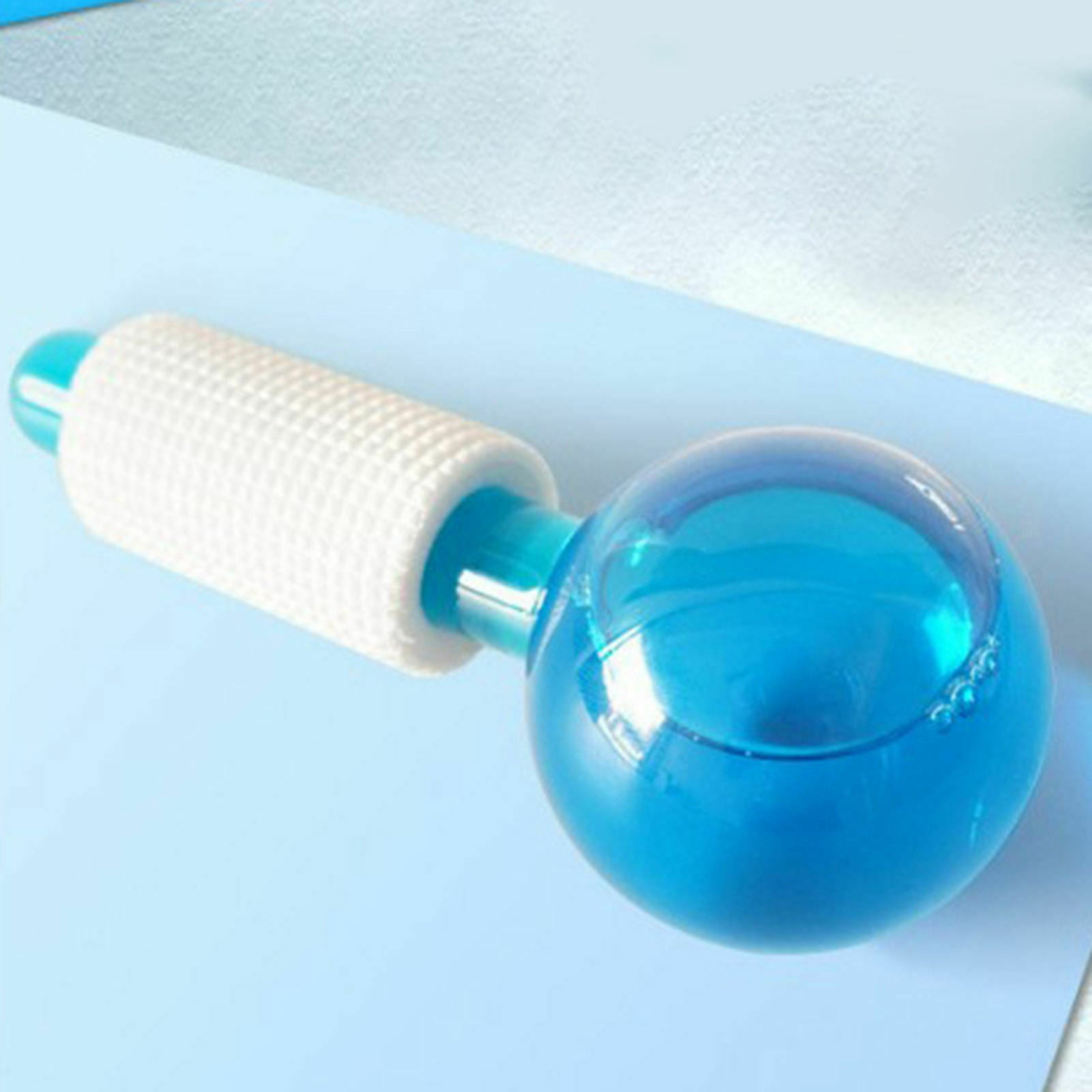 Set of 2Pcs Facial Massager Ice Ball Face Roller Massage Tool for Christmas