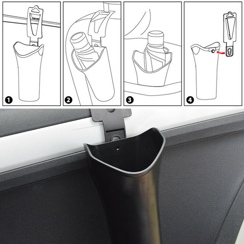 Car Multi-function Folding Umbrella Bucket Cup Holder Storage Barrel Cylinder
