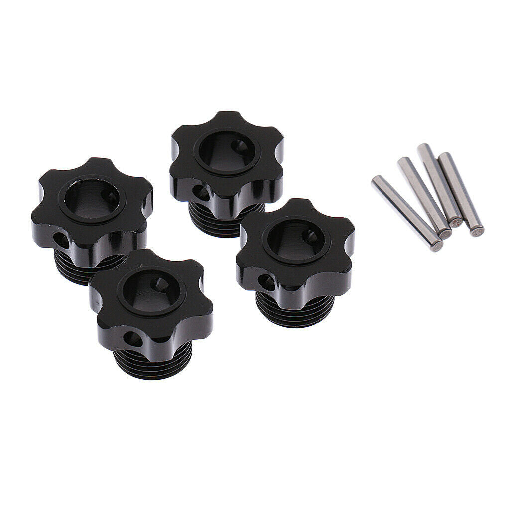4pcs Universal Wheel Hex Hub 17mm Tire Adapter for 1/8 RC Crawler Car Parts