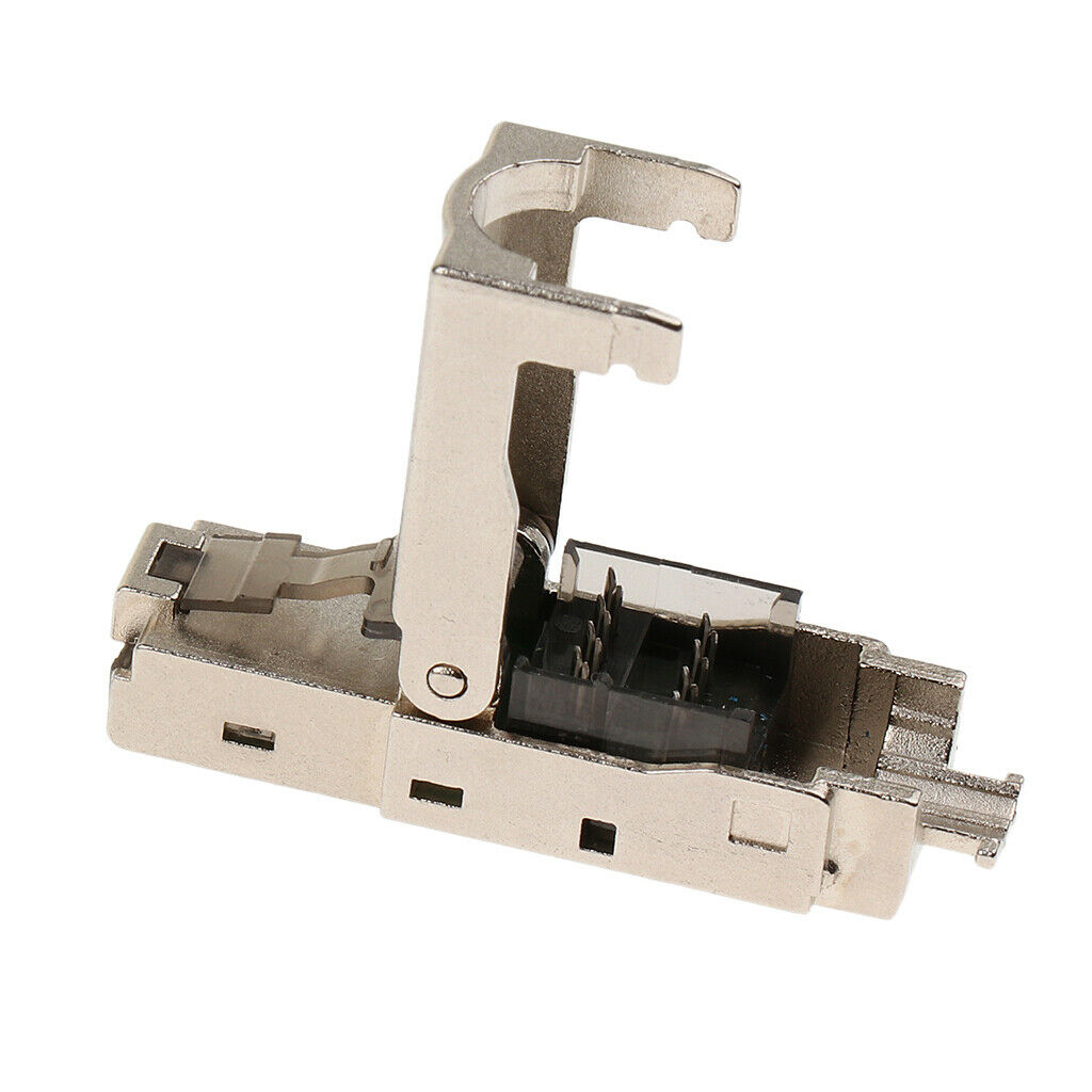 12Pcs Cat6  Ends,Cat6a / Shielded Cat5e  Connector, Ethernet Cable Crimp
