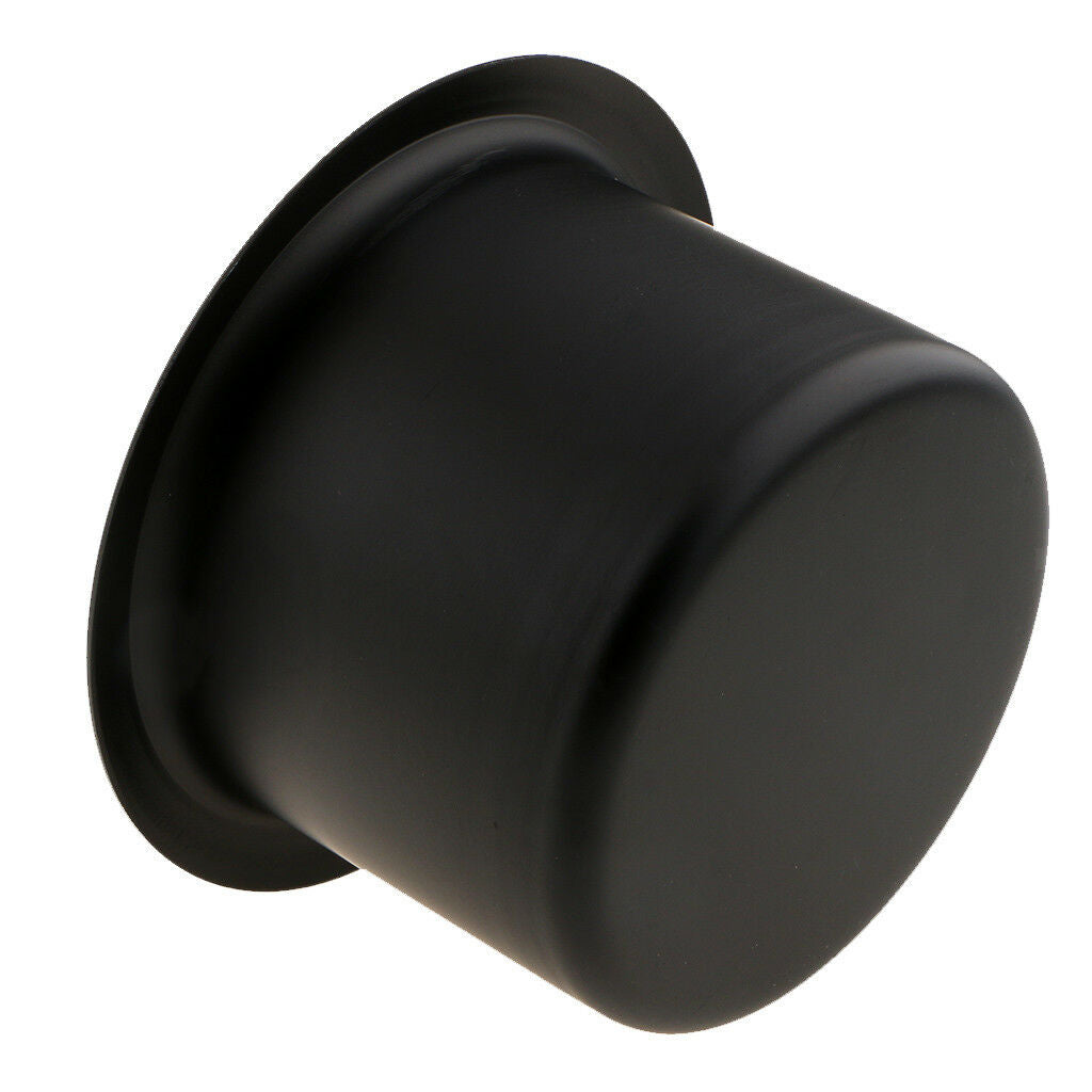 Marine Car Truck RV Cup Drink Holder Storage Base Black Aluminum Alloy Black